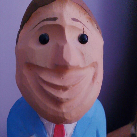 UNIQUE VINTAGE HAND PAINTED FOLK ART - The Pharmacist - Picture 3 of 5